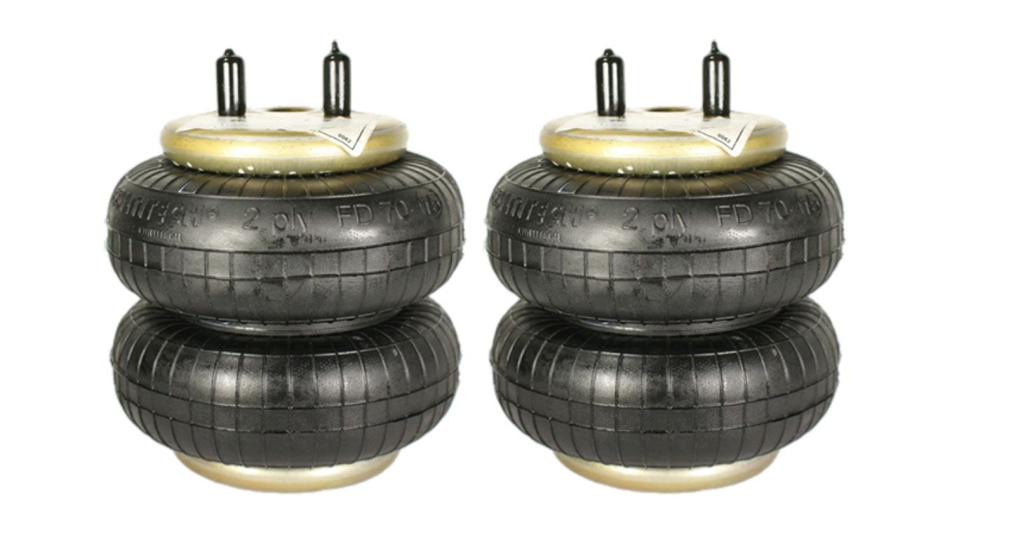 Contitech 2500 LBS FD 7015 2 Ply Air Bags Air Ride Suspension Bags 2 Pack eBay